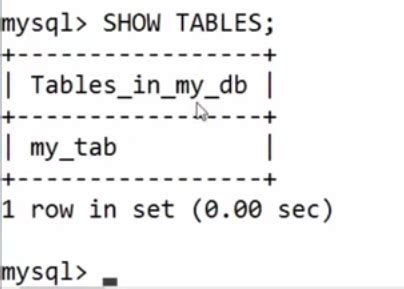SQL Show Databases 的图像结果