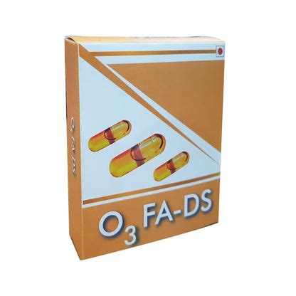 O3 FA-DS - Fish oil (Containing EPA : DHA = 36 : 24) 500 mg 30 Capsule ...