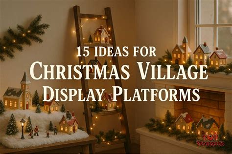 Christmas Village Platforms Tutorials 的图像结果