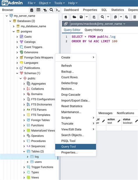 How to Save SQL Query Results in pgAdmin 的图像结果