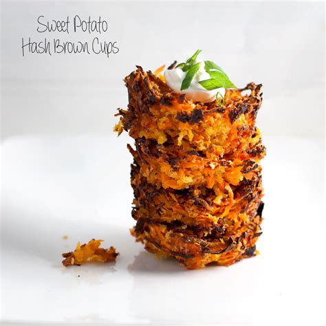 Sweet Potato Hash Brown Cups | Kim's Healthy Eats