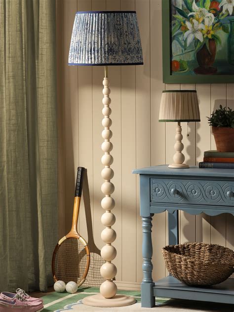 Harewood Cream Floor Lamp | Joules