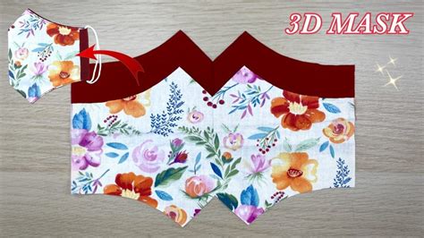Image result for DIY 3D Mask Pattern