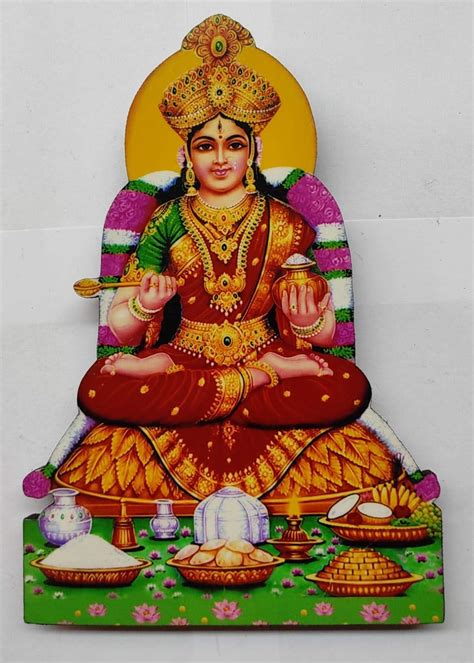 Buy Vils Big Size Kasi Goddess Sri Annapurna Devi/Annapoorna ...