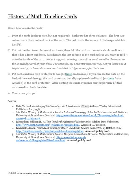 Image result for Math Timeline