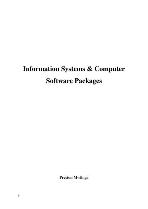 Image result for Computer Software Packages