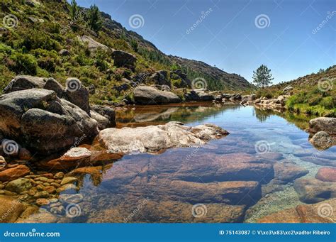 National Park of Peneda Geres Stock Image - Image of clear, national ...