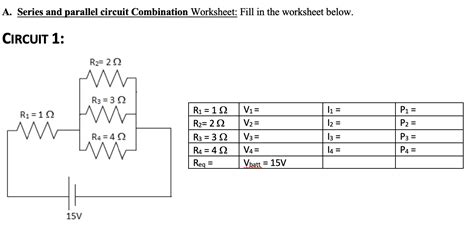 Image result for Combination Circuit Practice Problems