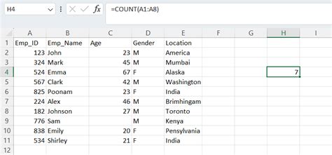 Image result for How to Count Numbers in Excel