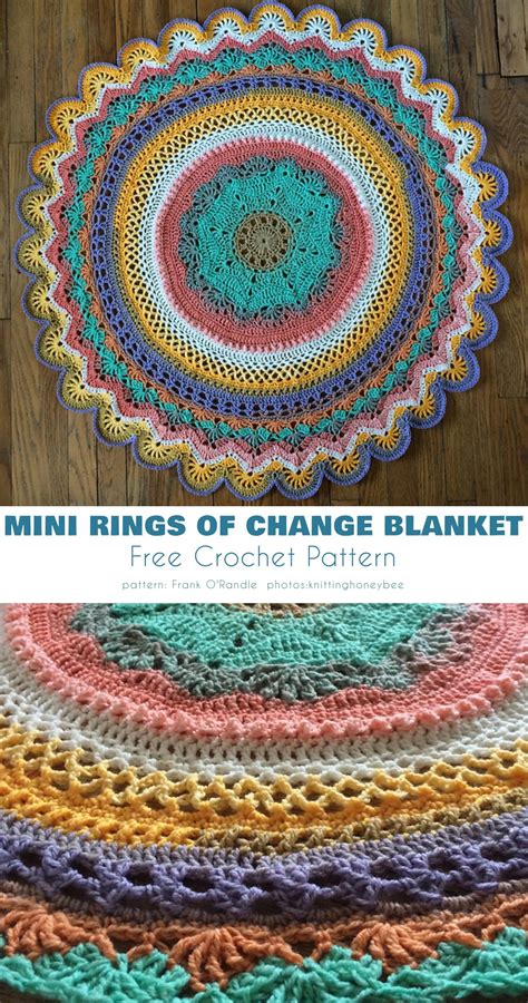 Image result for Crochet Round Blanket Tutorial