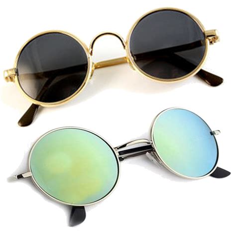 Buy phenomenal Round Sunglasses for women (Black, Green) at Amazon.in