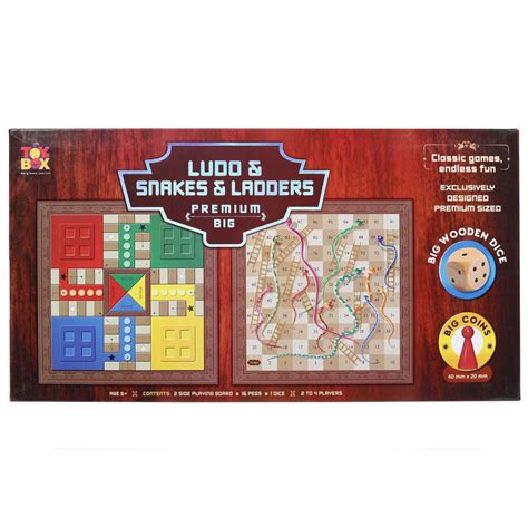 Buy LUDO AND SNAKES & LADDERS ( Big-Premium ) On Snooplay India