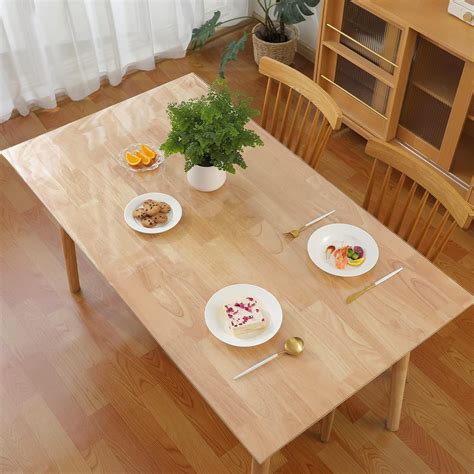 Yanen Clear Transparent Cover Top Protector for Dining India | Ubuy
