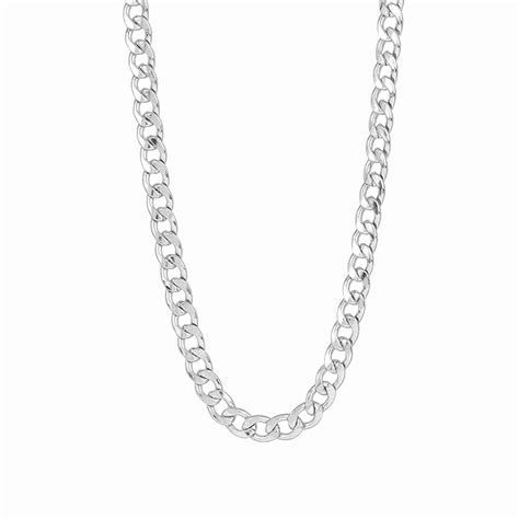 Fashion Frill Silver Chain For Men Stylish Stainless Steel Silver ...