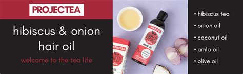Buy PROJECTEA Onion Oil with Hibiscus Tea | for Anti Hairfall Hair Oil ...