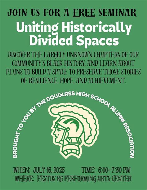 Uniting Historically Divided Spaces: A Free Seminar @ the Festus R6 PAC ...
