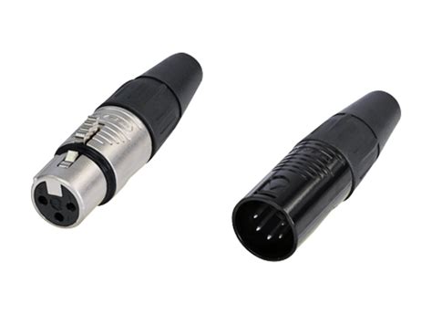 Finger Groove XLR Cable Connectors - REAN | Mouser