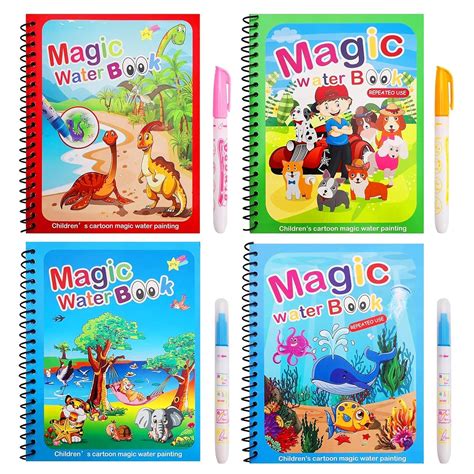 Buy Graphene Magic Water Coloring Book, Educational Fun & Bonding Time ...