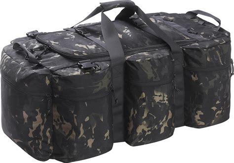 Amazon.com | CECKQUE 105L Military Tactical Duffle Bag For Men, Extra ...