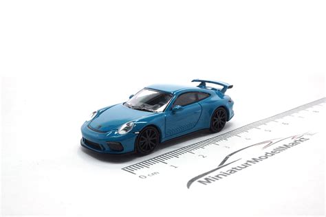 Porsche 911 GT3 - Blau - 2017 im Maßstab 1:87 von Minichamps | www ...
