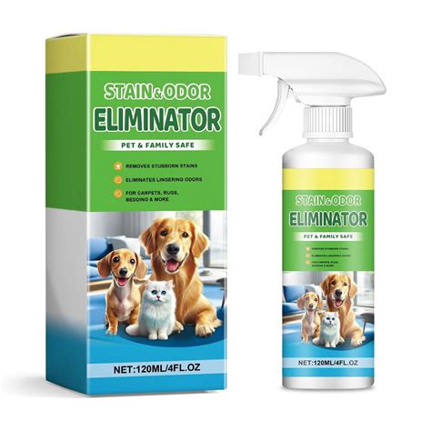 Enzyme Cleaner & Odor Eliminator for Strong Odor - Pet Stain Remover ...