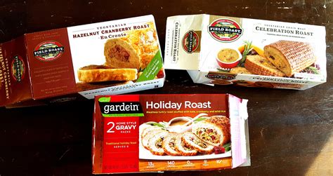 Vegan Holiday Roast Review - 3 Varieties of Gardein & Field Roast