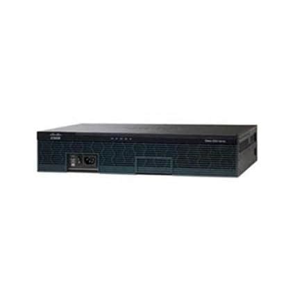 Cisco 2921 Integrated Services Router - 1 x SFP (mini-GBIC), 2 x ...