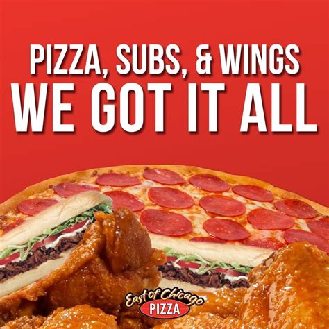 East of Chicago menus in Lisbon, Ohio, United States