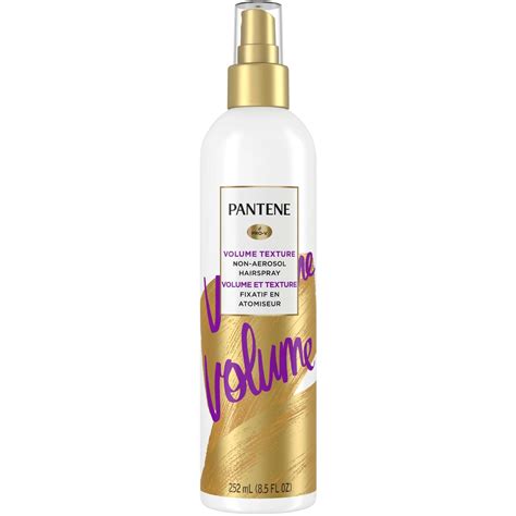 Pantene Pro-V Volume Texture Hair Spray 8.5 oz - Flexible Hold, Control ...