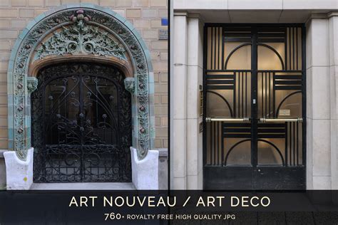 ArtStation - Art Nouveau / Art Deco photo packs RELEASE