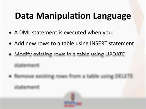Data Manipulation Language 的图像结果