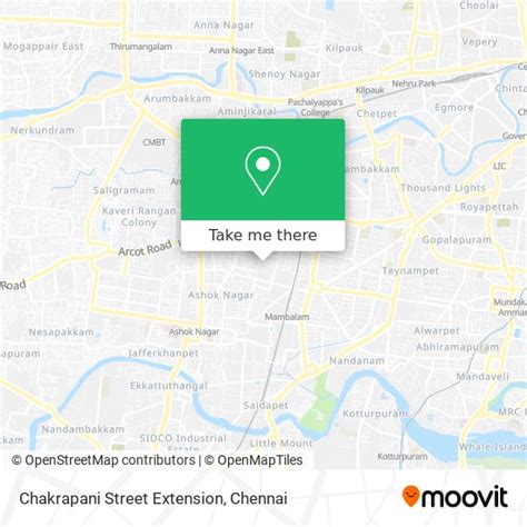 How to Get to Chakrapani Street Extension in Egmore Nungabakkam by Bus ...
