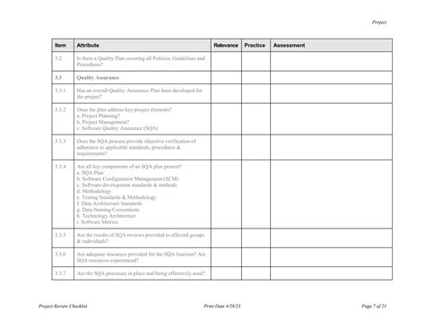 Image result for Review Checklist Example