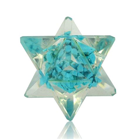 Buy Reiki Crystal Products Turquoise Crystal Merkaba for Reiki Healing ...