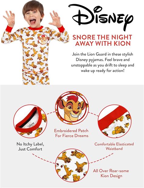 Disney Pajamas For Boys | Lion Guard Pajamas | Boys India | Ubuy