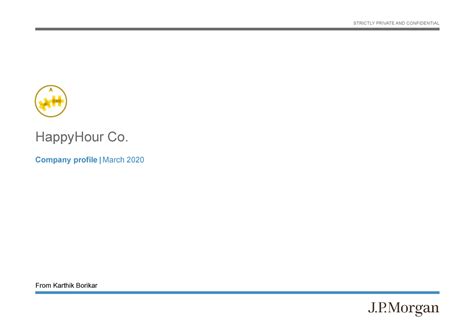 Task 2 - Company Overview v2 - STRICTLY PRIVATE AND CONFIDENTIAL From ...