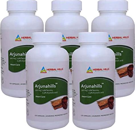 Buy AYURVEDIC LIFE ARJUNA 120 CAPSULES - PACK OF 4 Online & Get Upto 60 ...