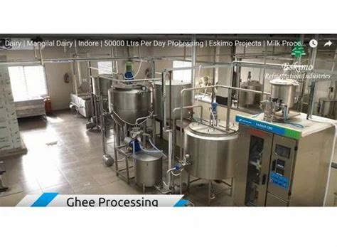 Semi Automatic Milk Pasteurization Plant