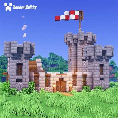 Image result for Mini Castle Minecraft Tutorial