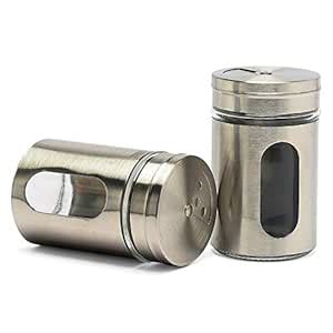 Buy Home Glare® Salt and Pepper Shaker Container Despenser Condiment ...