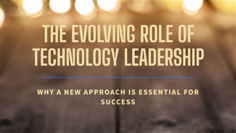 Technology Leadership 的图像结果