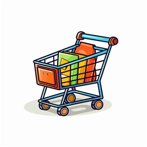 Shopping Cart Cartoon 的图像结果