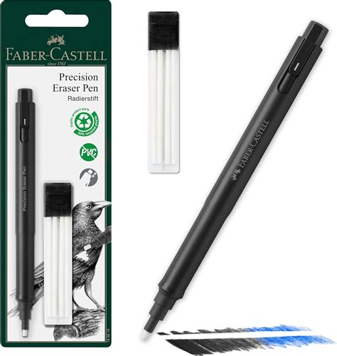 Amazon.com: Faber-Castell 185610 - Eraser Pen Precision Eraser Pen ...