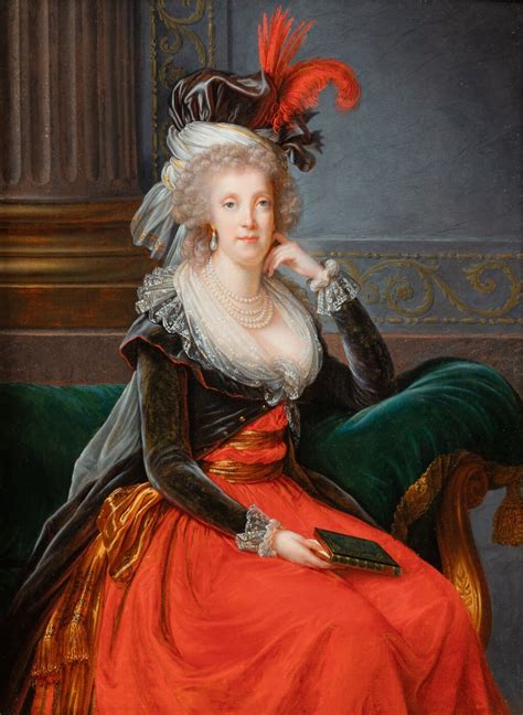 Portrait of the archduchess Maria Carolina of Austria, Queen of Naples ...