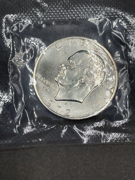 1972-S Eisenhower Uncirculated SILVER Dollar B401 | #3924867712