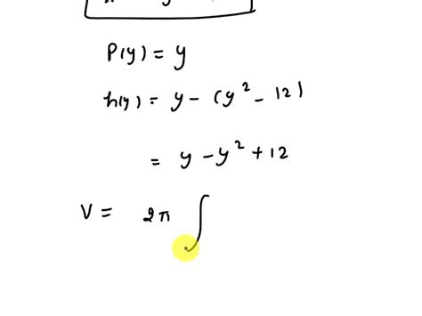 Image result for Write Integral Using Shell Method Y X 2