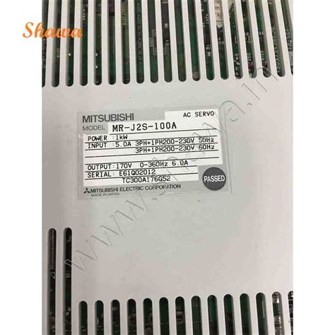 MR-J2S-100A | Servo Drive | Refurbishment Solutions