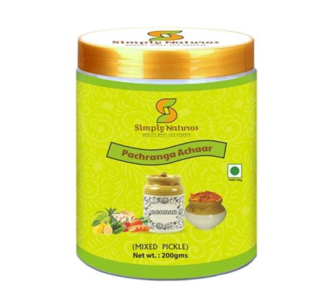 Buy Pachranga Achaar Online from Simply Naturos at Best Price
