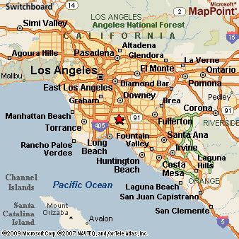 Lakewood, California Area Map & More