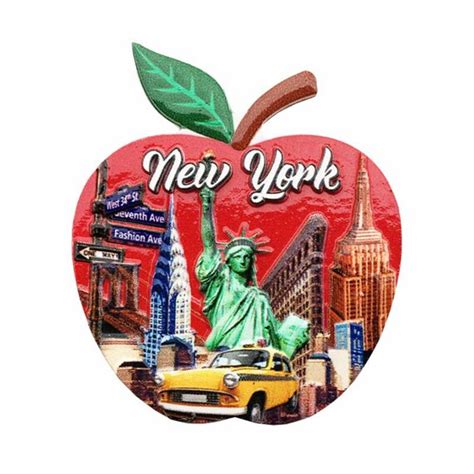 Compare Lowest Prices NEW YORK Travel Souvenir Flexible Fridge Magnet ...